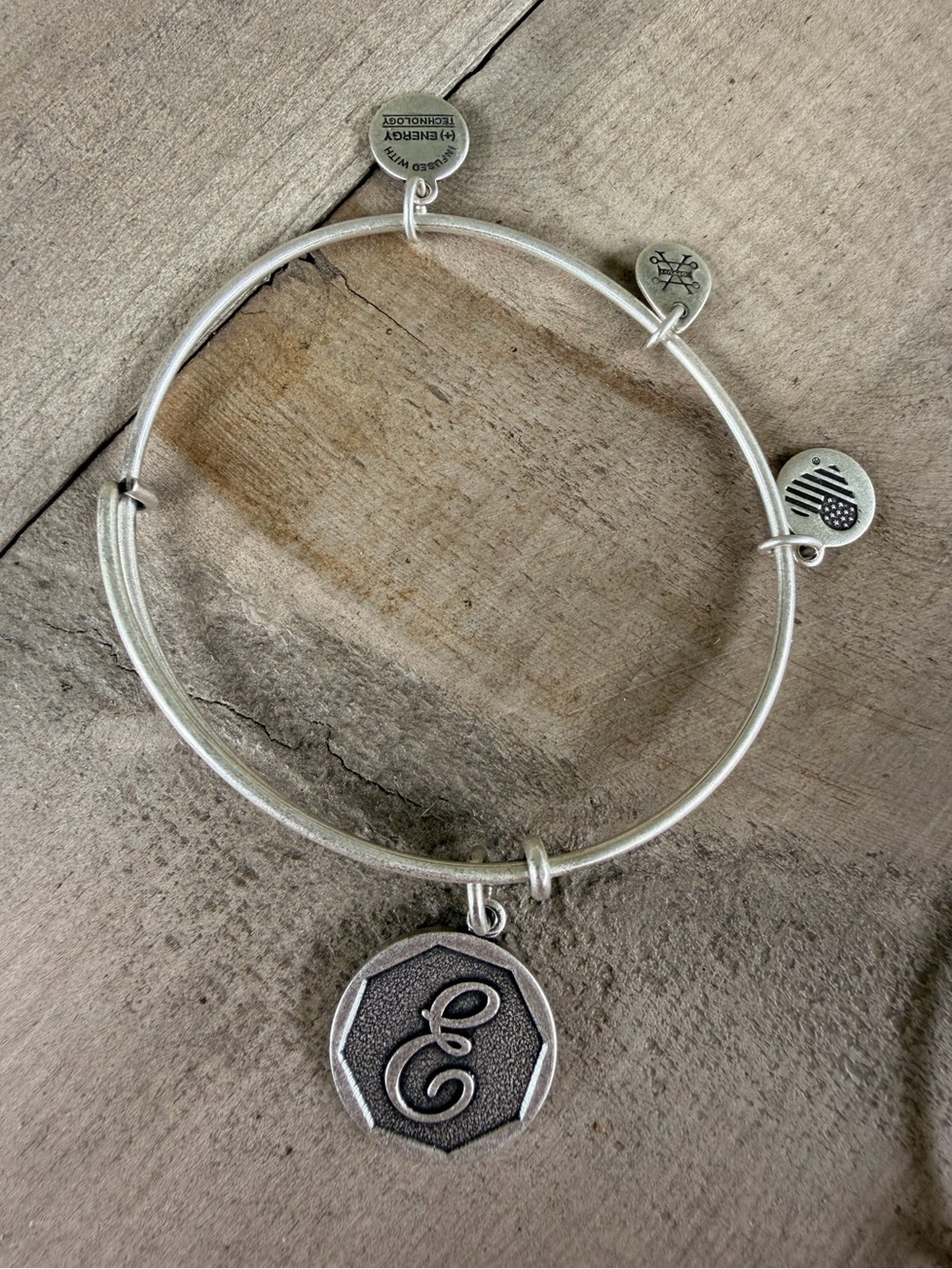 Alex and Ani E Bracelet